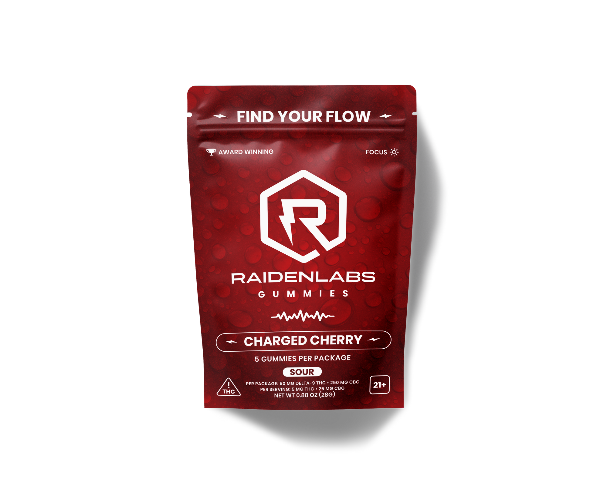 Daytime FOCUS CBG/ Δ9 -THC Gummies