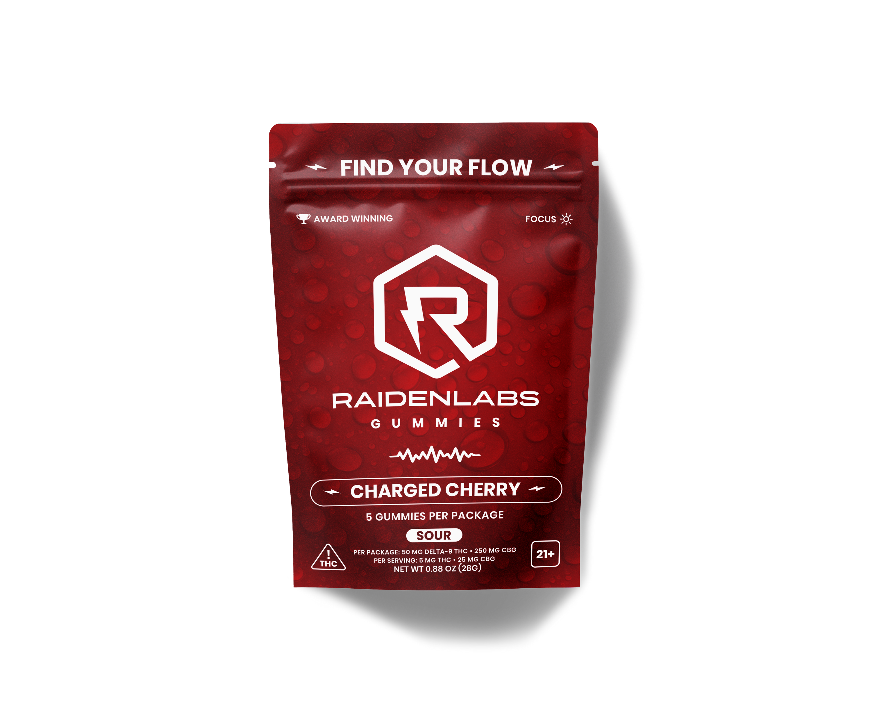 Daytime FOCUS CBG/ Δ9 -THC Gummies