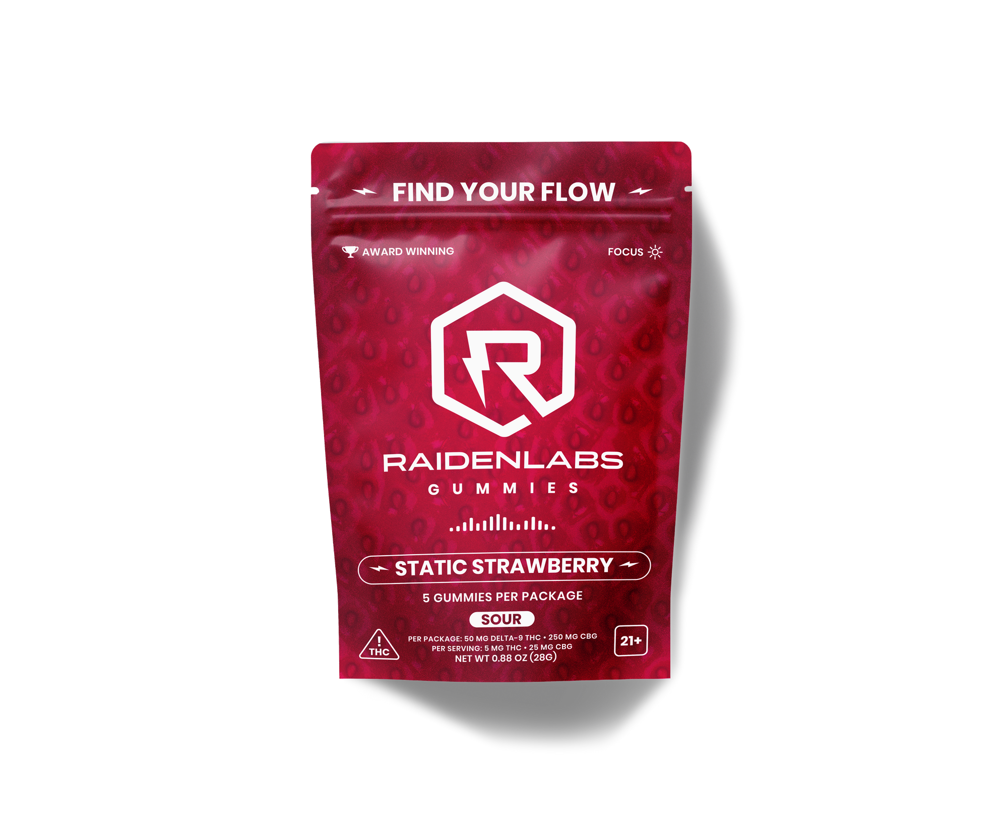 Daytime FOCUS CBG/ Δ9 -THC Gummies