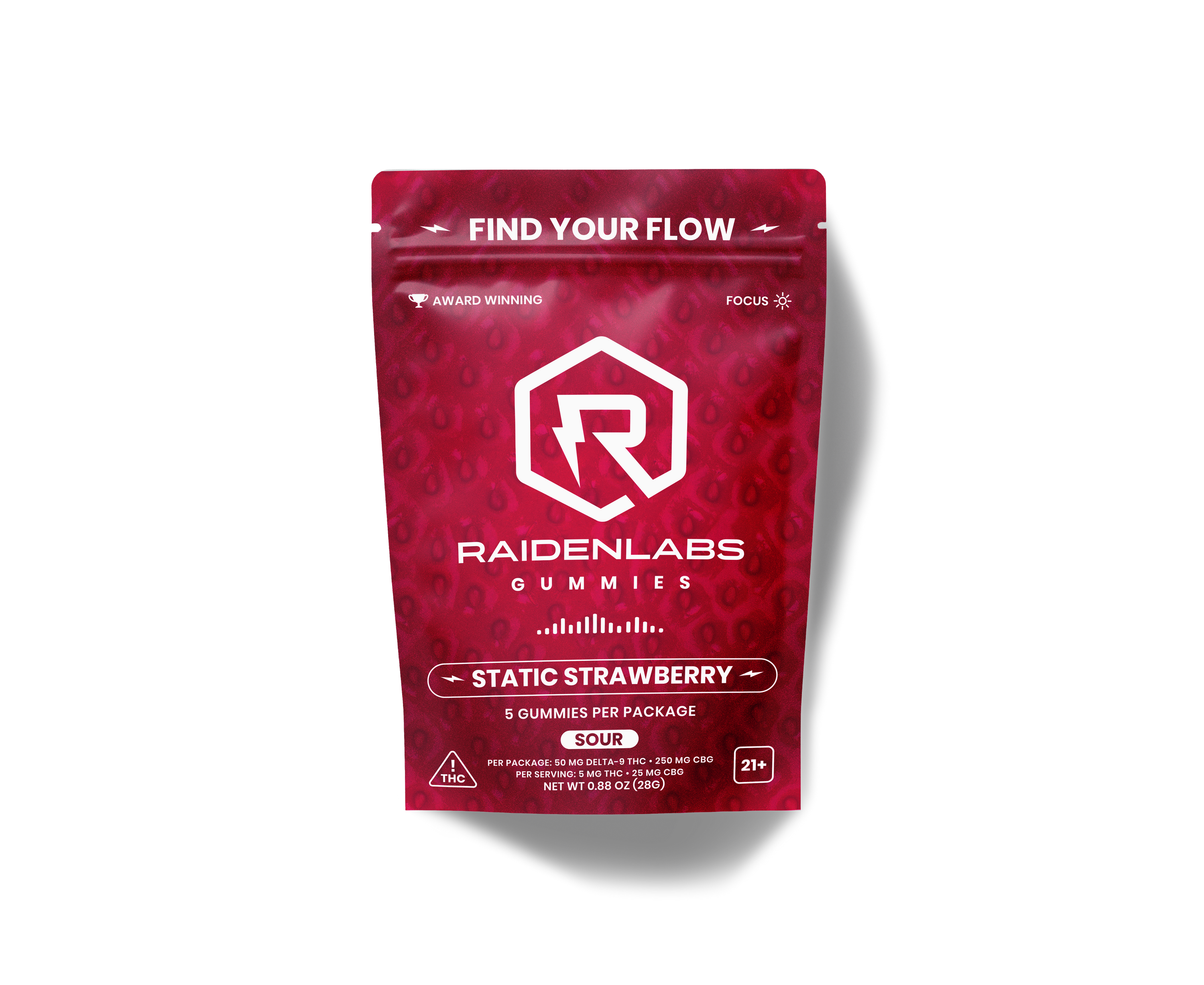 Daytime FOCUS CBG/ Δ9 -THC Gummies